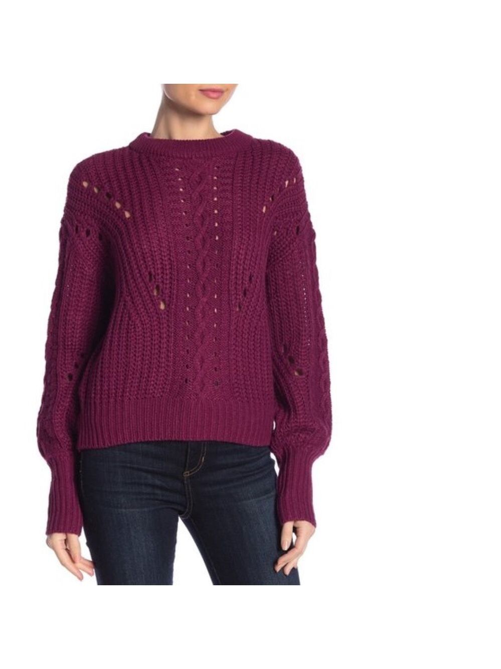 Melrose and Market Cable Knit Sweater